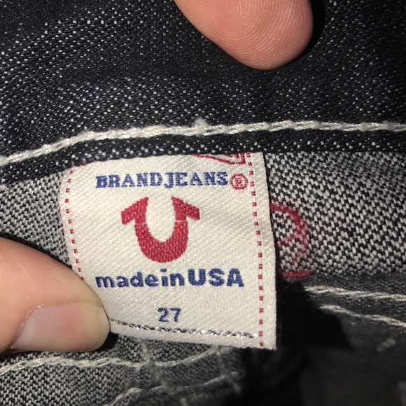 True‎ Religion Women's Capri Dark Wash 27 x 22 0258 - Picture 4 of 5